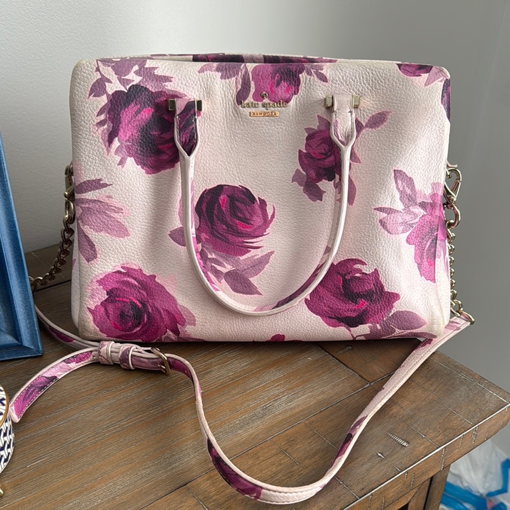 Kate Spade Pink Floral Women's Bag
